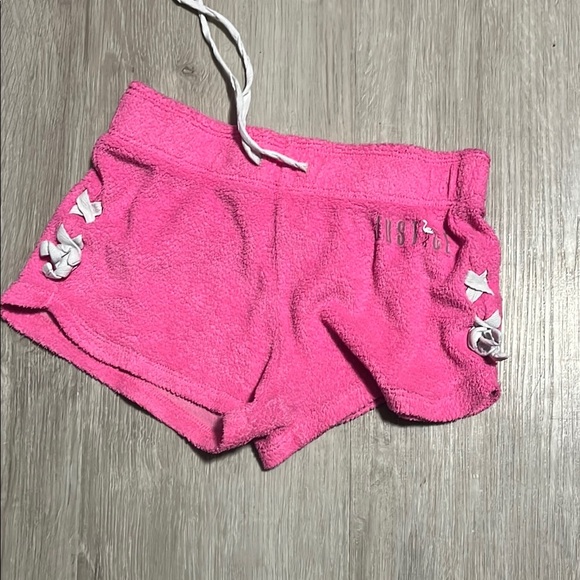 Justice Pink Athletic Shorts Compression Style - Picture 1 of 1